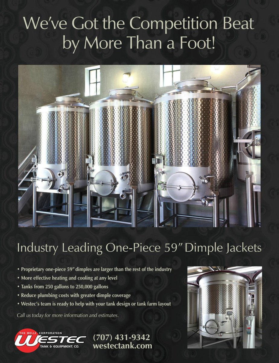 WineIndustry's tweet photo. #WINexpo feature: Westec’s Dimple Jacket Technology; Vanguard of the #WineIndustry 
https://t.co/x5lm62XMS3 https://t.co/HeDx1NgdJc