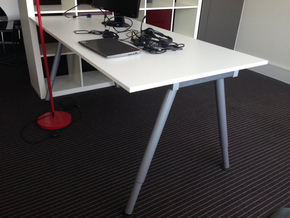 <a href="/IKEA/">IKEA</a>_Australia We've just moved to a new office :-) It has 3 tables, but need one more - did this come from @IKEA ?
