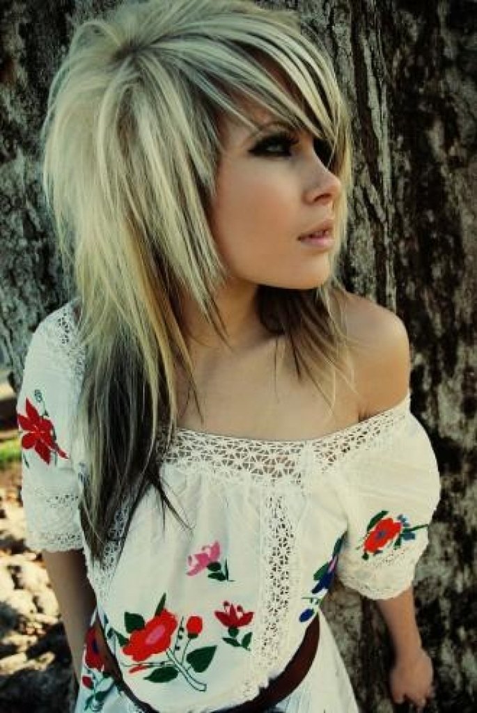 Black And Blonde Hairstyles For Girls. 