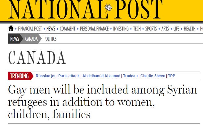 TehMenz's tweet photo. Canada accepts hetero female but not hetero male refugees. #Sexism #InternationalMensDay #Meninist #cdnpoli https://t.co/rnOFgvhjxm
