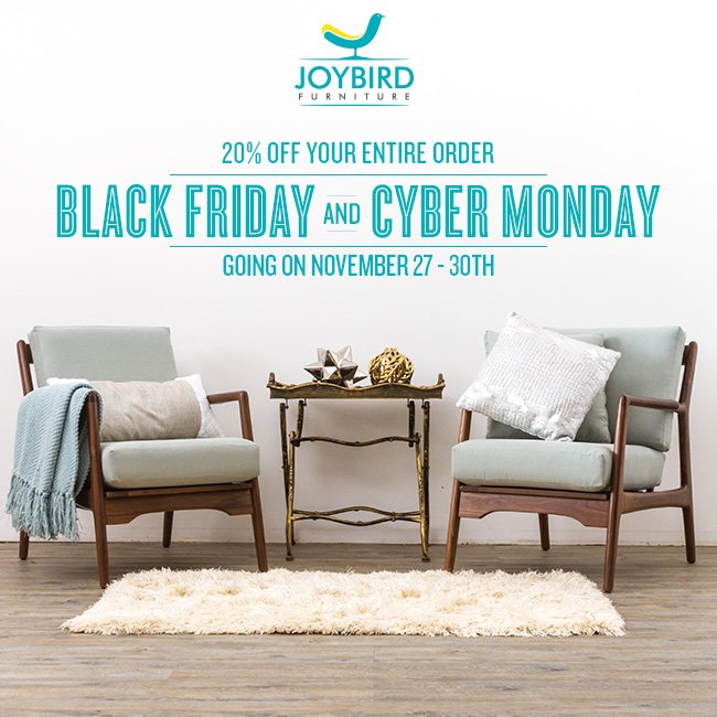Joybird Furniture On Twitter Our Blackfriday Sale Is On