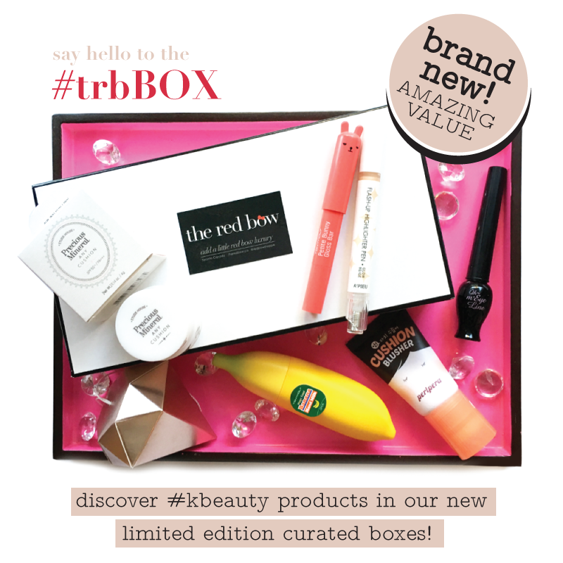 redbowshoppe's tweet photo. say hi to our #trbBOX MAKEUP EDITION .01 - 6 #KBEAUTY PRODUCTS for $59 ($65 value) https://t.co/vuRWubzl2e https://t.co/p9YGeXiB3Q