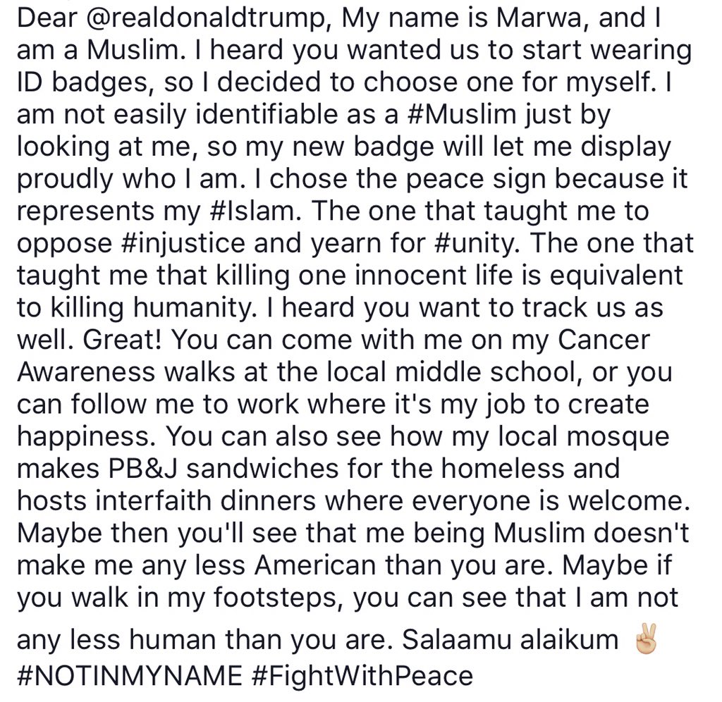 Message from a young Muslim girl to Donald Trump CUspnXCUYAA14sS