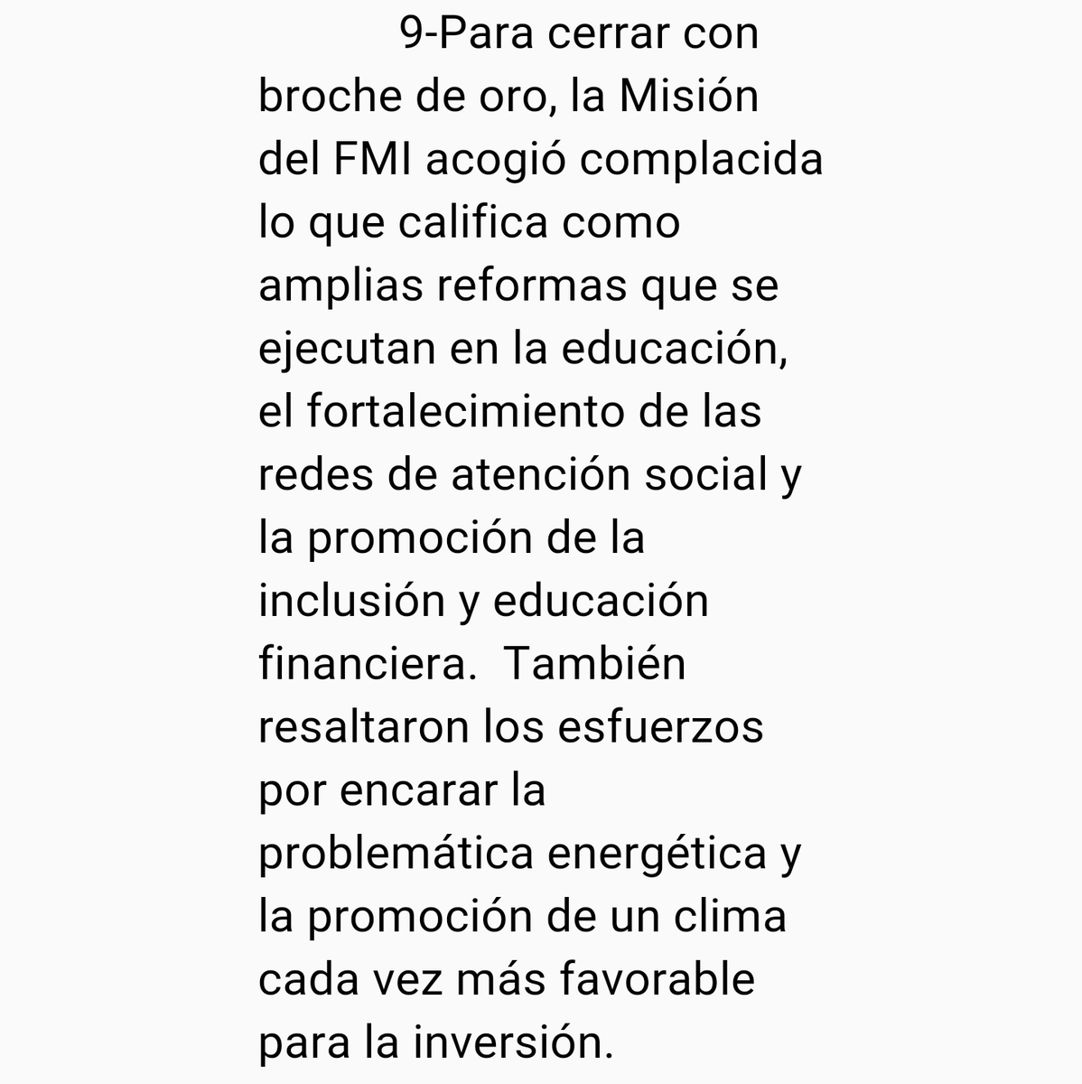 0390Torres's tweet photo. #informeFMI https://t.co/CAwvdvKoBq
