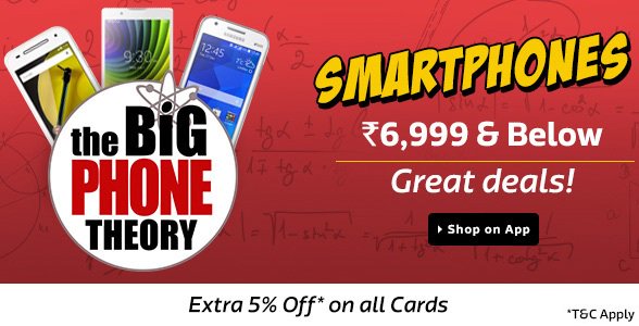 Searchmymobile's tweet photo. Buy #Smartphones in Below 7K Range &amp; Get Extra 5% Off On All Cards Only on Flipkart App!! https://t.co/w48vjk3MsV https://t.co/704g9LMNKe