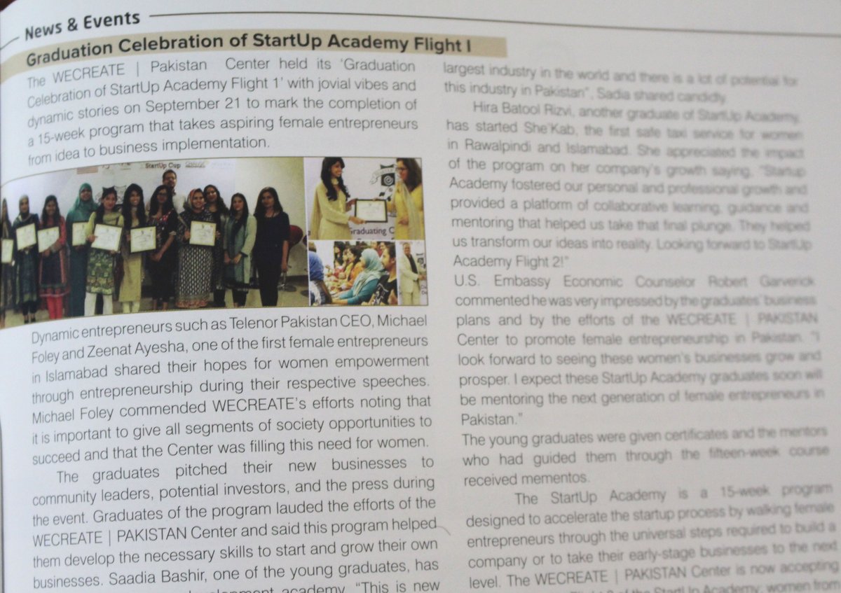 WECREATE Pakistan (@wecreatepak) on Twitter photo We did a thing! We got published for our thing! Follow us for more interesting things to come #entrpreneurs We did a thing! We got published for our thing! Follow us for more interesting things to come #entrpreneurs