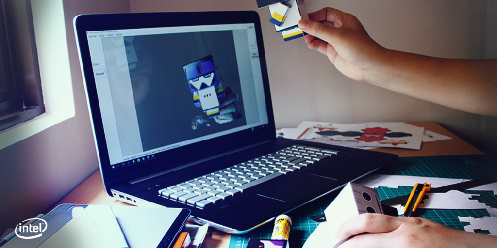 IntelANZ's tweet photo. Intel #RealSense lets you have #3Dscanning & gesture control on your PC https://t.co/S9fMMnXdYq #Experience6thGen https://t.co/LS21mdQnJJ