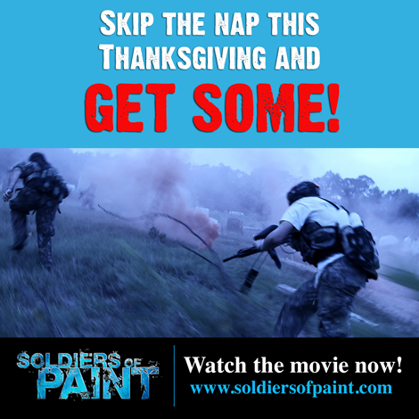 #happythanksgiving from <a href="/soldiersofpaint/">Soldiers of Paint</a>! Watch the #movie now! soldiersofpaint.com