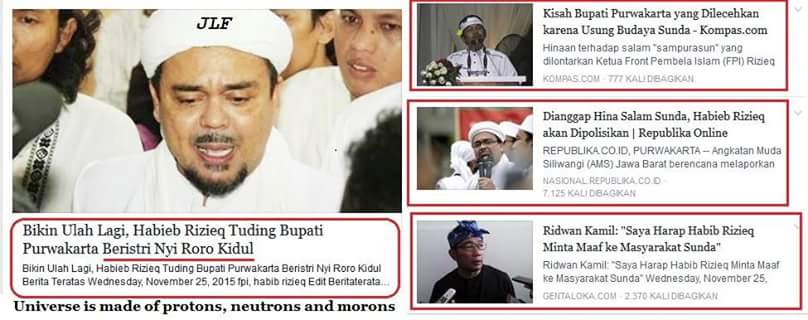 GebyarNusantara's tweet photo. Pitnah Habib rizieq, mesti dikaji dingaji sangiji
@ridwankamil @DediMulyadi71 #saveSunda #campurRacun #KRK #musyrik https://t.co/HBzcMShmrr