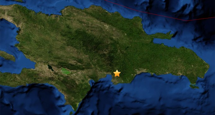 DiarioLibre's tweet photo. MAPA INTERACTIVO: Temblores de 4.8 y 4.9 se sienten esta noche en el territorio nacional https://t.co/vdWYntrEyB https://t.co/t9mfwTpHVS