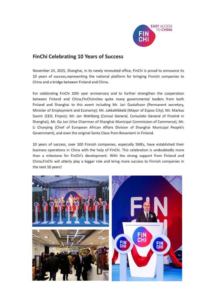finchi2015's tweet photo. thanks for all the guests attending our 10 years celebration!! Let's looking forward to the next 10 years! https://t.co/vT75YxWBBF