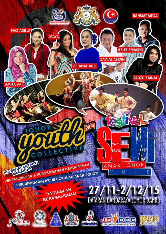 BeliaJohor's tweet photo. #JOYDEC Johor Youth Collective &amp; Festival Anak Seni Johor 27/11-2/12/2015 Dataran MBJB @BuletinTV3 @syedumarmokhtar https://t.co/m3x7BvyKtE