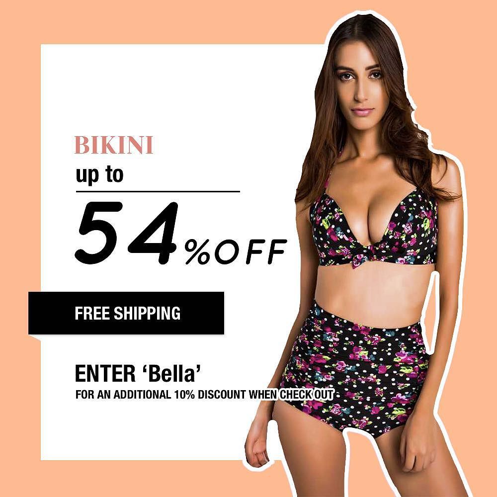 BellaBuy's tweet photo. Bikini up to 54% off!!!get another 10% off with code:Bella when check out!! Starts 26/11/2… https://t.co/5RdB87MmVQ https://t.co/MJOKIyMNih