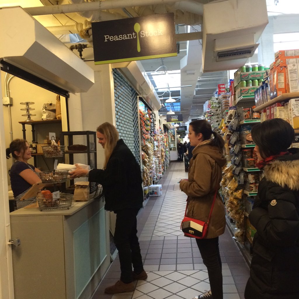 Peasant Stock's lunch line is worth the wait. #lunch #soup #hearty