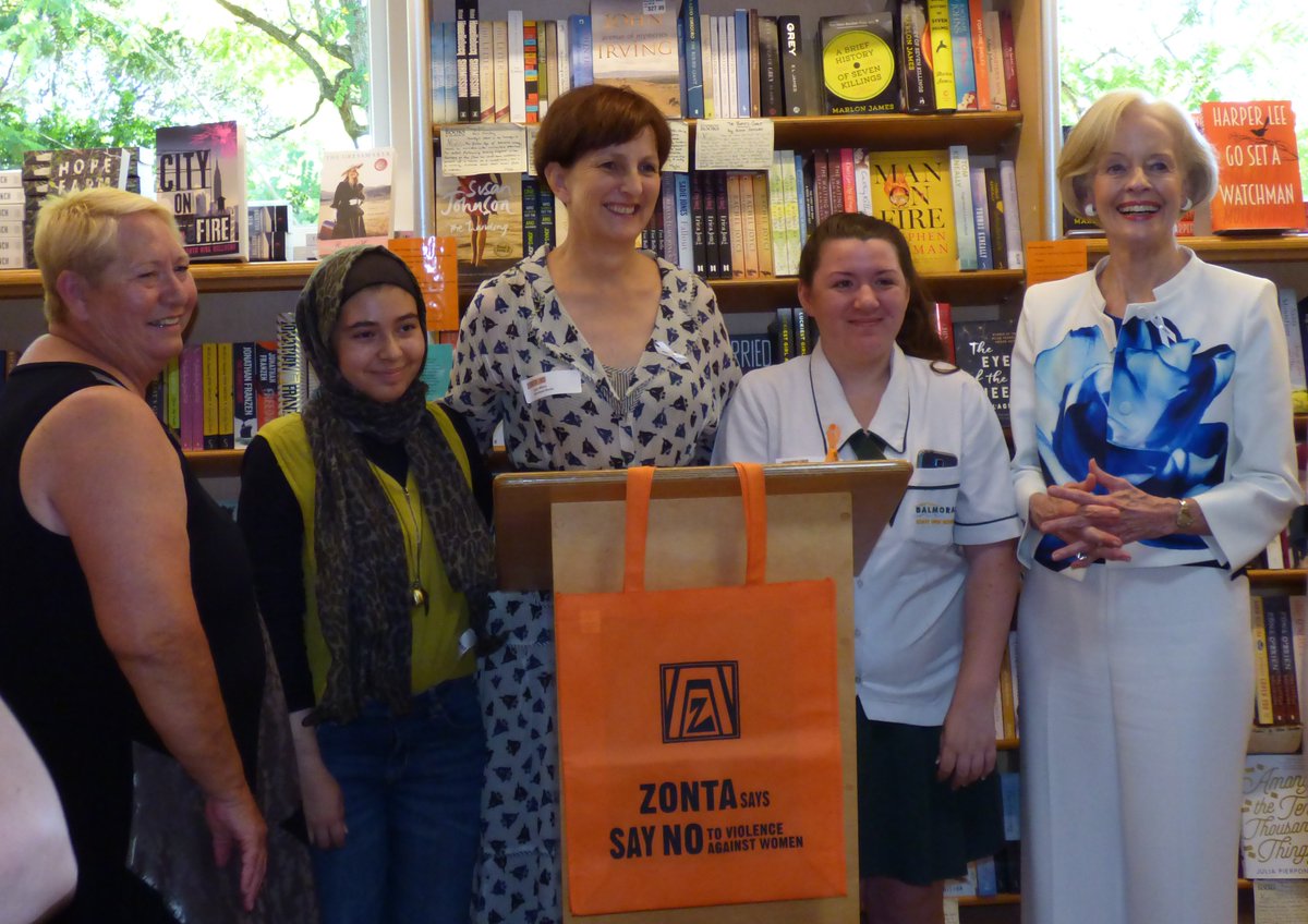 ZontaBrisbnEast's tweet image. #ZontaBrisbaneEast hosted #16Days campaign with Dame #QuentinBryce  #riverbendbooks