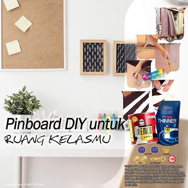 Uji kreatifitas dan kekompakkan bersama teman satu kelas! #EMCOPaint