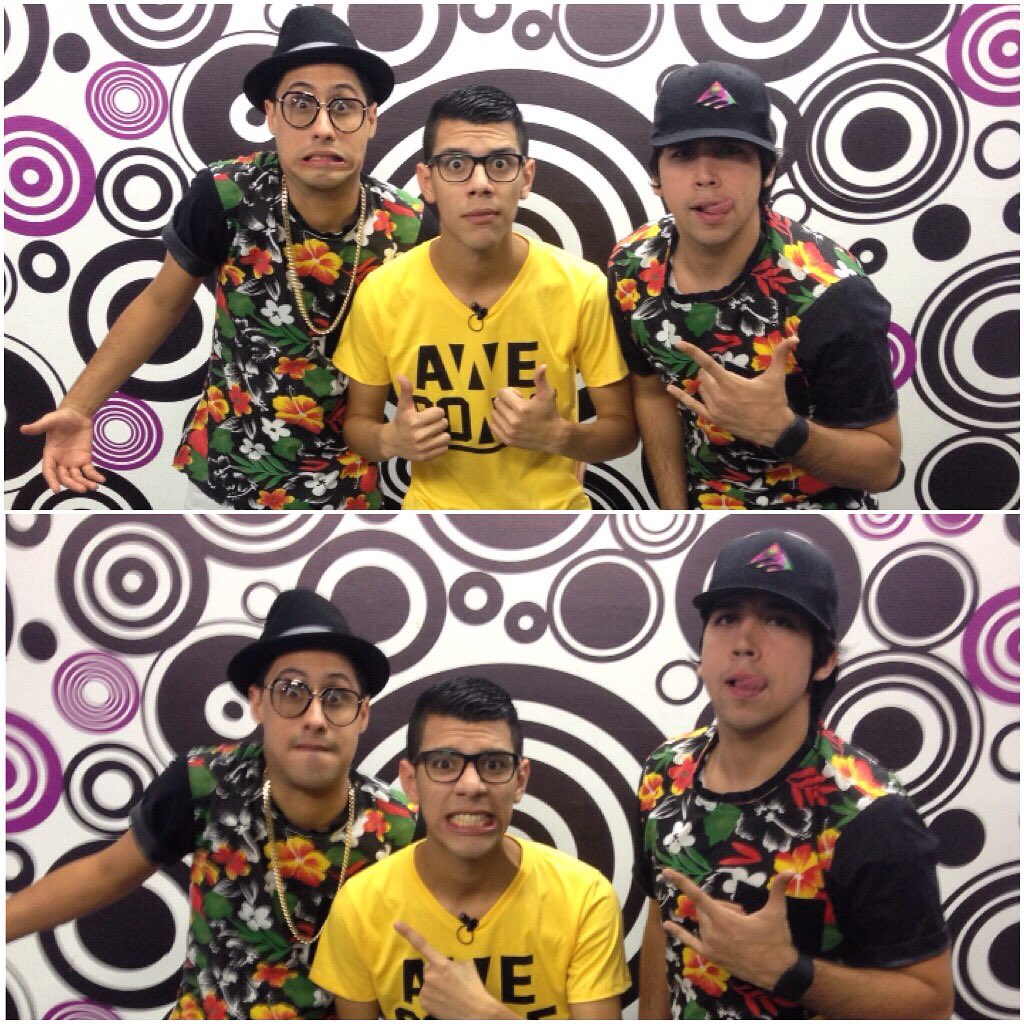 AlbertVielma's tweet photo. Recordando la visita de mis panas @LosChamacos en @AlocadosTv⚡️ https://t.co/Dg1I6hkC99