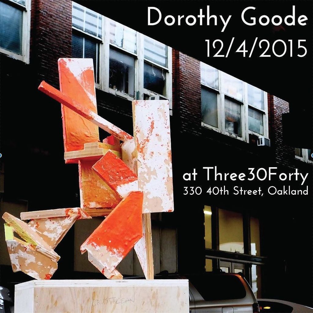 Three30Forty's tweet image. Upcoming! Dorothy Goode: "They're My Friends, I Made Them" opens on December 4th from 6-9p… ift.tt/1T5MX9O