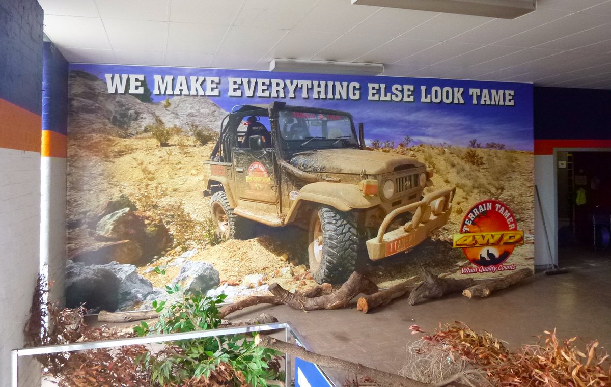 Great looking wall wrap we printed and installed using <a href="/ArlonGraphics/">Arlon Graphics</a>  DPF8000 media. #wallwrap #vinylgraphics