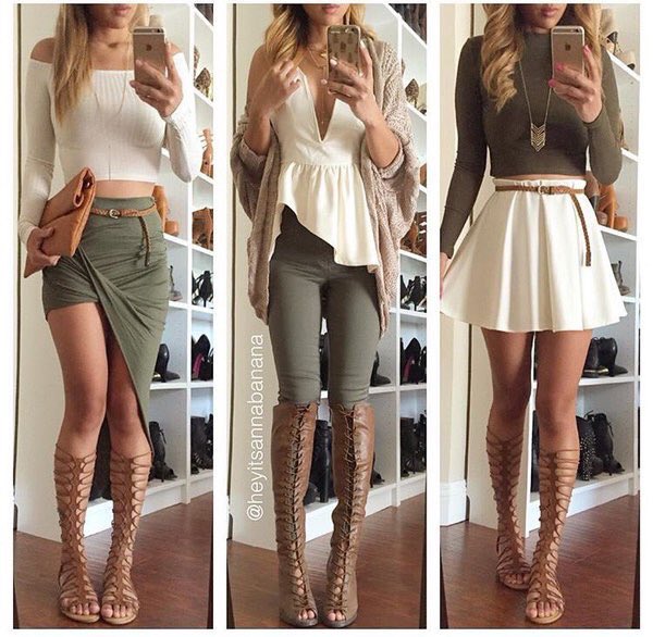 egostories's tweet photo. I need these outfits in my life. 😍 https://t.co/k9UE2roPp2