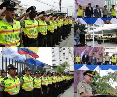 PoliciaEcuador's tweet photo. 700 NUEVOS POLICÍAS lucharán contra el microtrafico en #GYEl, #Durán y #Samborondón https://t.co/crEcMBXa6s https://t.co/SfYOOVnv6C
