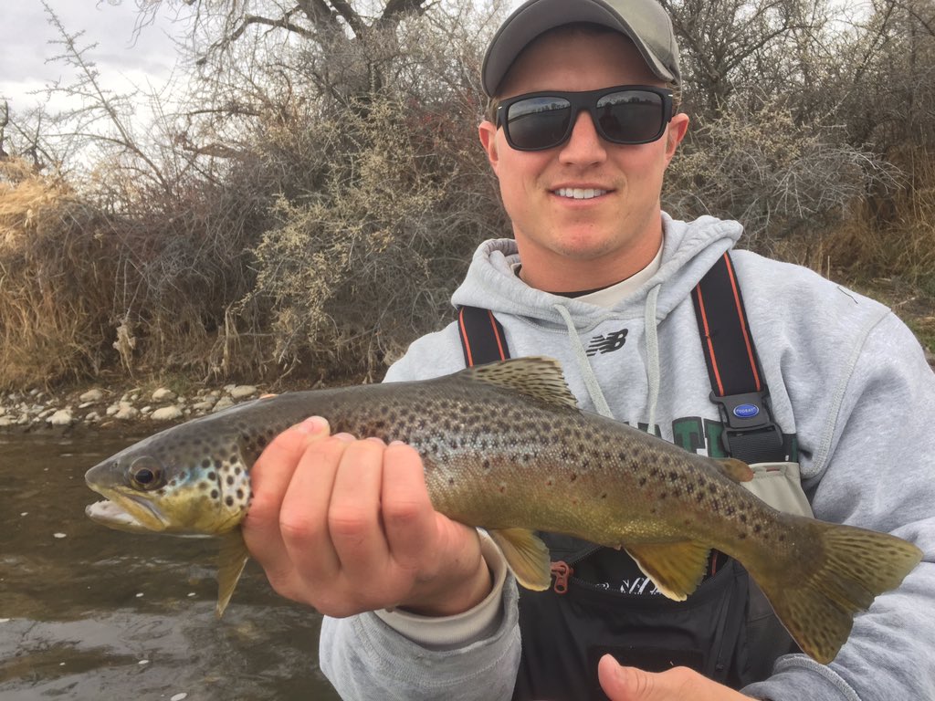 rob_corson's tweet photo. Awesome fishing trip with my dad on the Bighorn. Thanks to Brent Lamoure and Mike Koski for takin us out! #flyfishmt https://t.co/RfsfTsYuP7