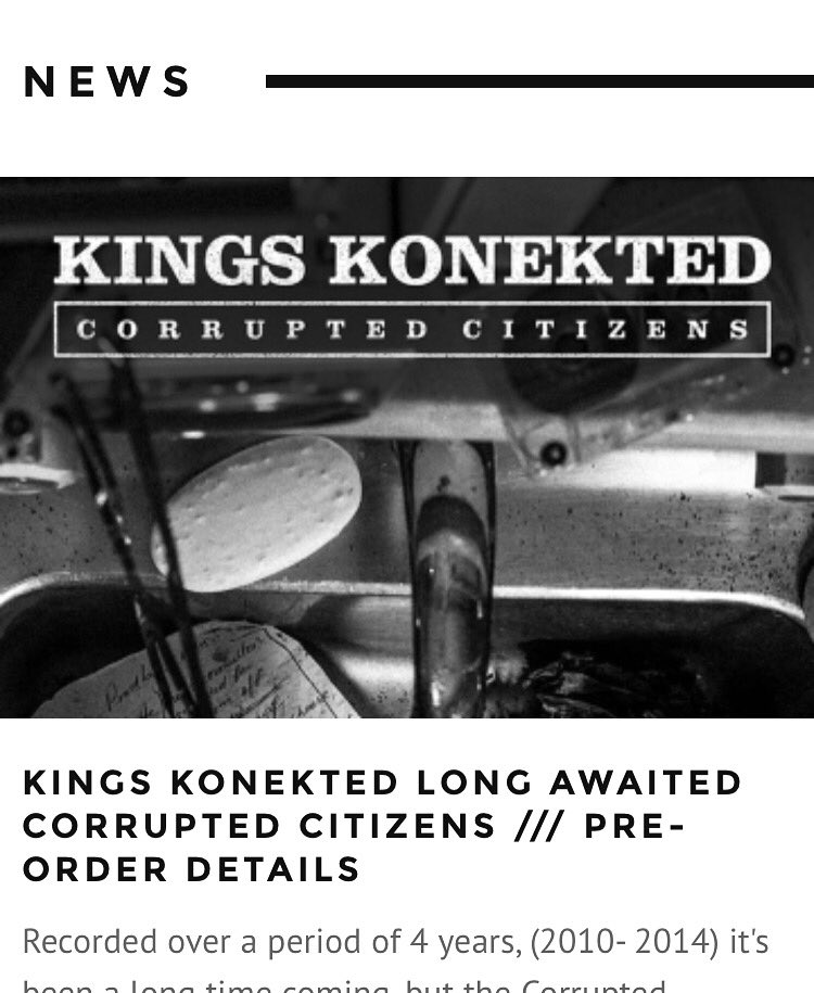 Kings Konekted preorders are UP! Packs only available for three more days, get on it! 🔥👊🏼 @Trem1LC <a href="/dontez43/">Kings Konekted</a>