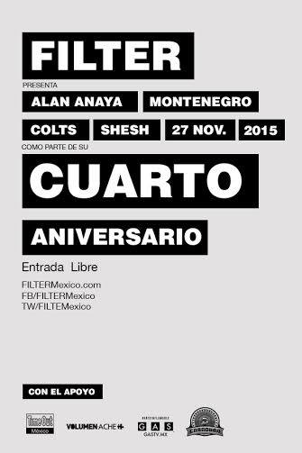 coltsmusic's tweet photo. Mañana tocamos por el Aniversario de @FILTERMexico en @caraduramx y habrá #BarraLibre https://t.co/isydacjWB7 https://t.co/fklbO4cegI