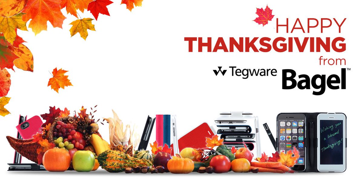 Tegware's tweet photo. HAPPY THANKSGIVING FROM TEGWARE BAGEL 
SPECIAL DISCOUNT AT https://t.co/I3vm0A46tf 

https://t.co/CPwtkBVVL3 https://t.co/Fuyy4RSvCH
