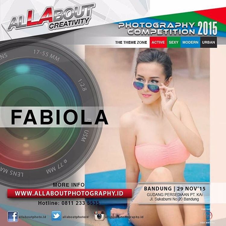LAZoneid's tweet photo. Dan inilah model yg bakal jadi objek jepretan di #alLAboutcreativity Photography Competition, Bandung! https://t.co/9R6m8muziS