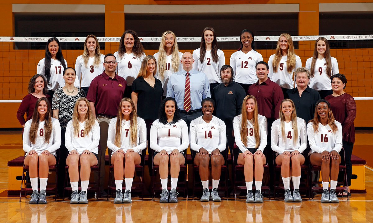 B1GVolleyball's tweet photo. Congrats to @GopherVBall on claiming at least a share of the #B1GVolleyball Championship. https://t.co/W11vsYQHr7