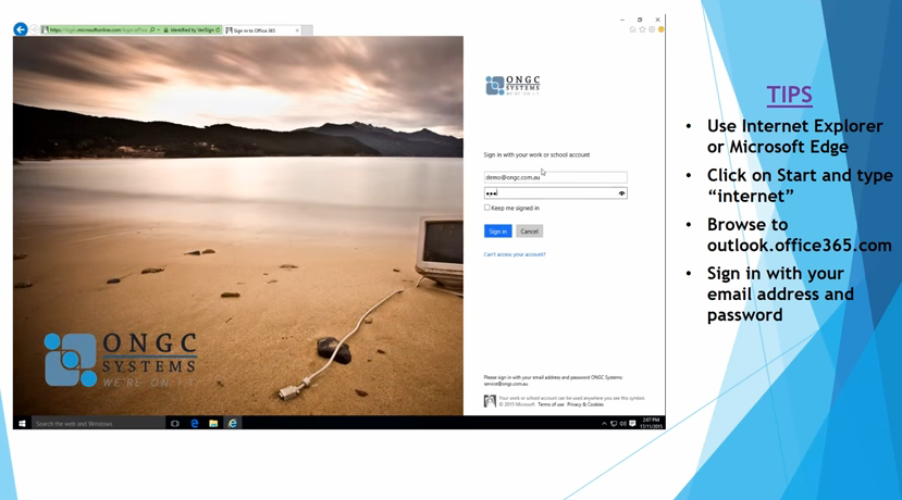 ONGCSystems's tweet image. Another Quick &apos;How To&apos; on accessing your #office365 emails via #outlookwebapp

youtu.be/1uTlGR4Ytyk