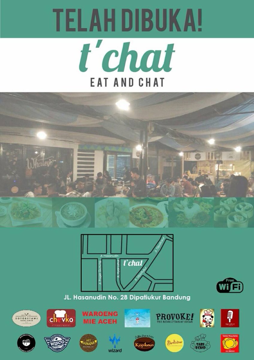 infobdg's tweet image. Telah dibuka! @t_chatbdg food mart adalah tempat asik buat makan sambil nongkrong | Jl. Hasanudin 28