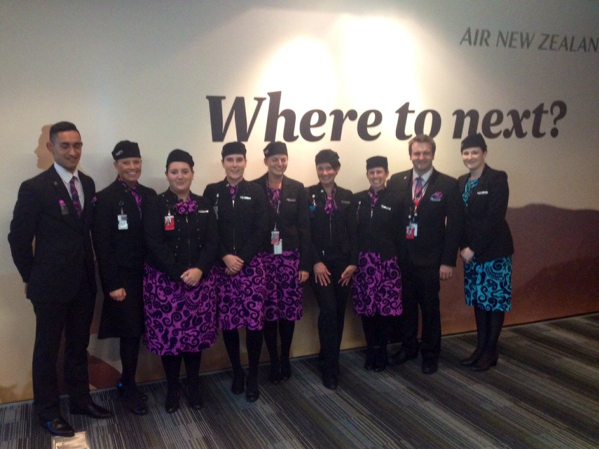 A successful night interviewing potential stars! Couldn't do it without our awesome crew... <a href="/AirNZCareers/">Air NZ Careers</a> #dreamjob