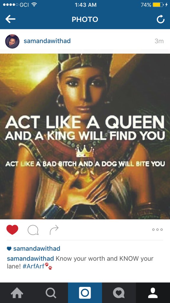 Samanda with a D tweet media