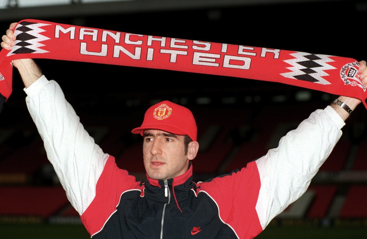 Footballtweet's tweet photo. On this day, in 1992, Eric Cantona signed for Manchester United for £1.2 million. The rest is history. https://t.co/QpHQ24wmg6