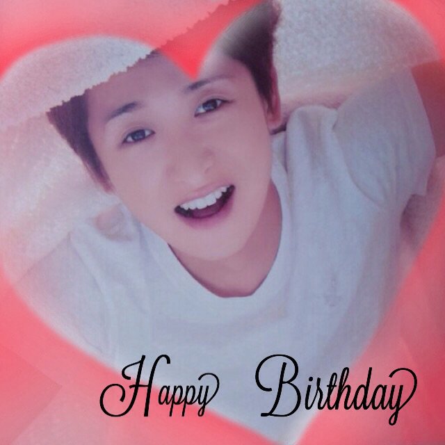                                 *:  Satoshi Ohno 
Happy 35th birthday 
