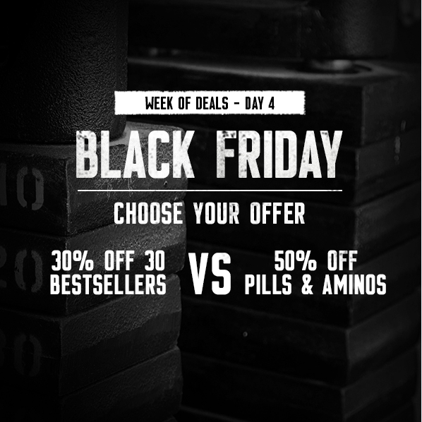 Myprotein's tweet photo. Make sure you make the most of our Black Friday offer today! #bargain https://t.co/7AEcjNOncA https://t.co/X4jwGCmDrq