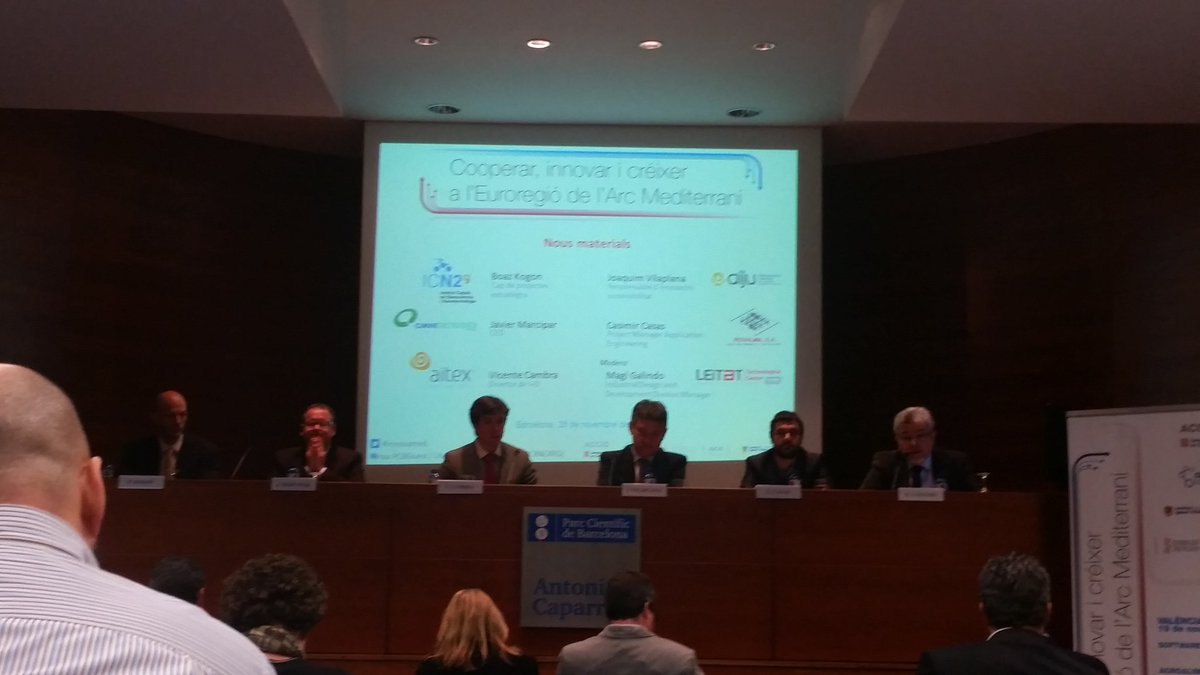 PatronatEPS's tweet photo. Torn pels nous materials #innovamed on grups de la @UdGRecerca poden aportar el seu coneixement #AMADE #LEPAMAP https://t.co/kgvr9tqVfa