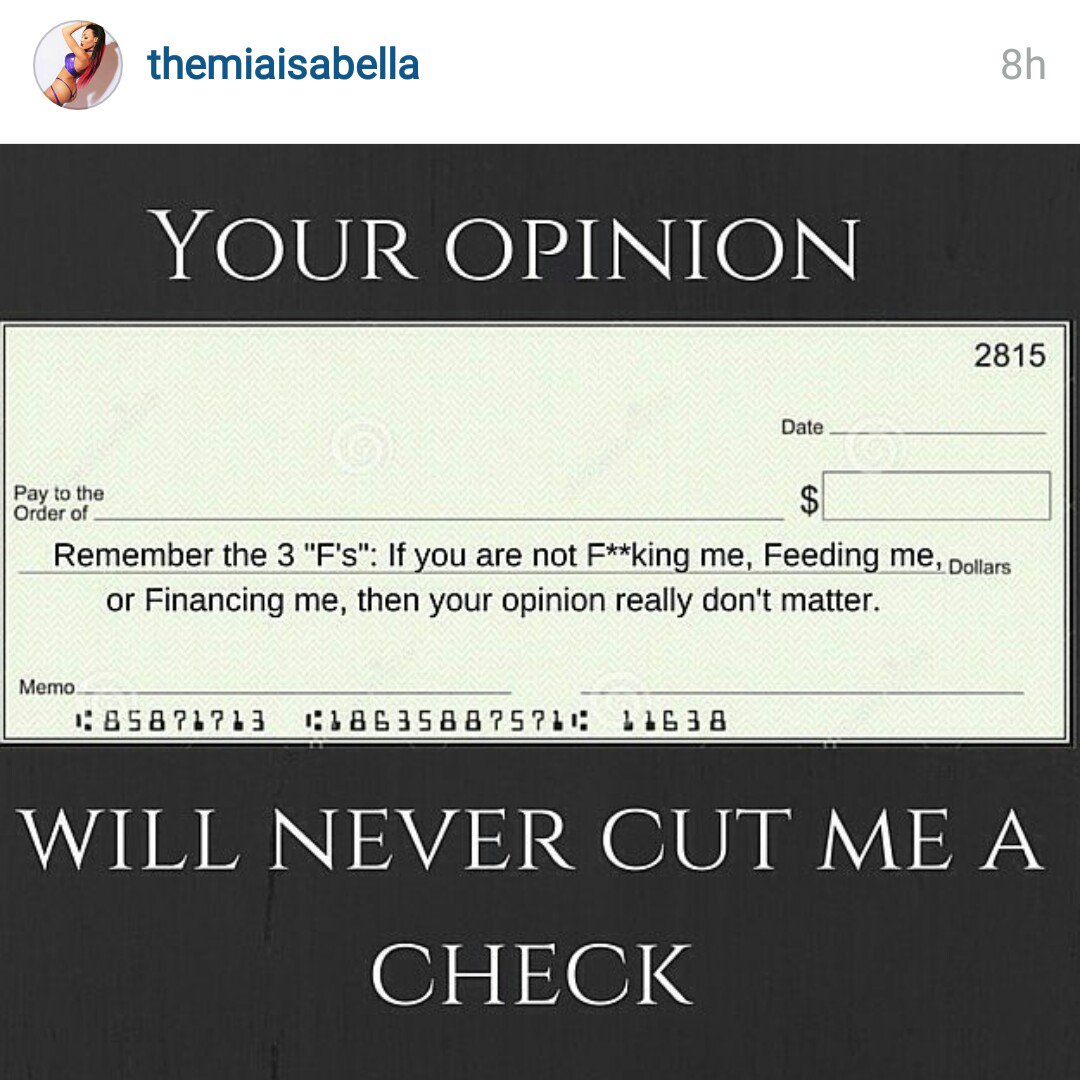 AldoBobobo's tweet photo. About the importance of 3 "F's" #fuckingme #feedingme #financingme https://t.co/4ATXvTL14O