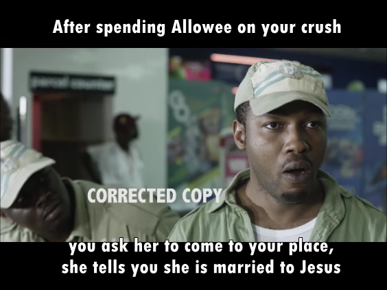 BaasRose's tweet photo. some girls gat no chill cc @iam_nonsodiobi #TheLast3digits https://t.co/v8F60gHDND