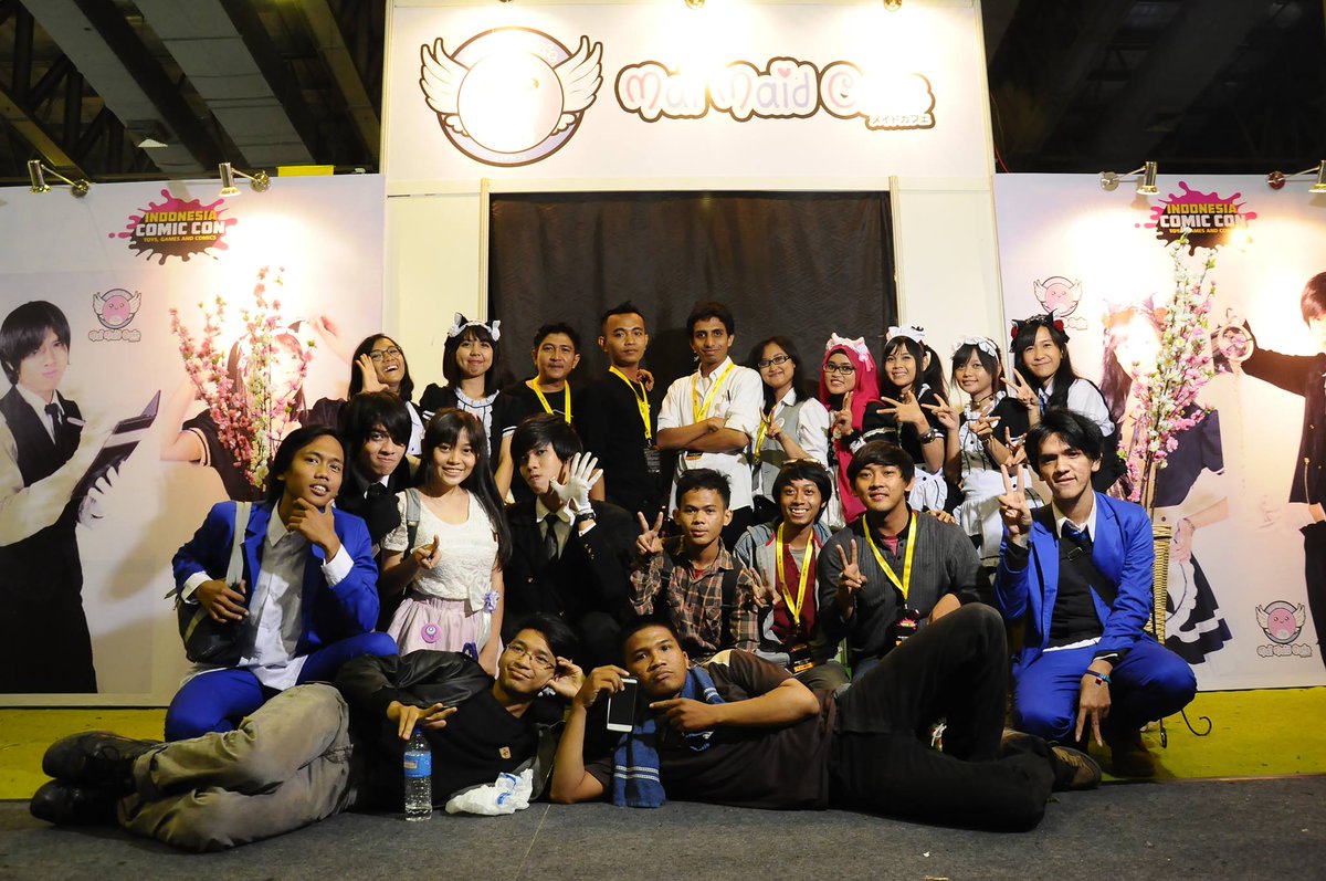 MaiMaidCafe's tweet photo. Thank you for all the crew of @IndoComicCon and @MaiMaidCafe !
Greatest Event of The Year !
LOVE IT <3 <3 <3 ! https://t.co/LEDHg8HphV