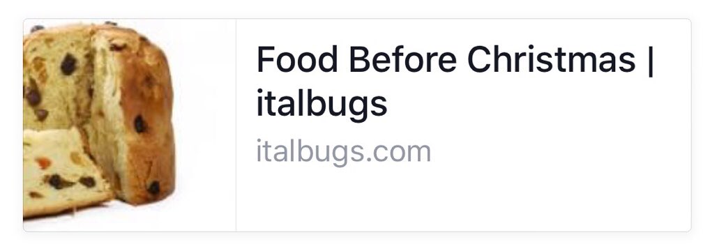 dr_ceriani's tweet photo. @inuovicibi @PTPLodi A new incrEdible project: Food Before Christmas day! more info: https://t.co/z2ywT6et09 https://t.co/FZ2wuZJfjw