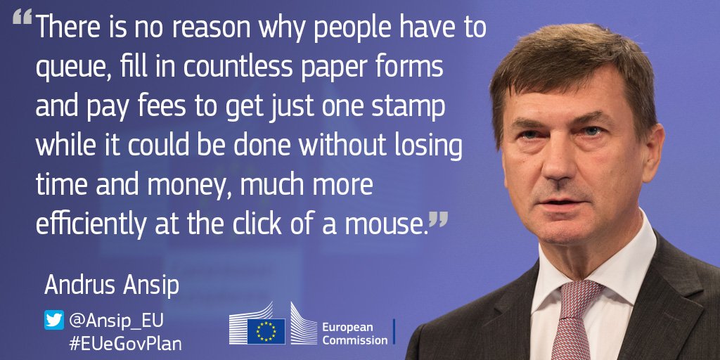 DigitalEU's tweet image. How to speed up the expansion of #egov services in Europe? Let us know bit.ly/euegovplan #EUegovplan @EU_eGov