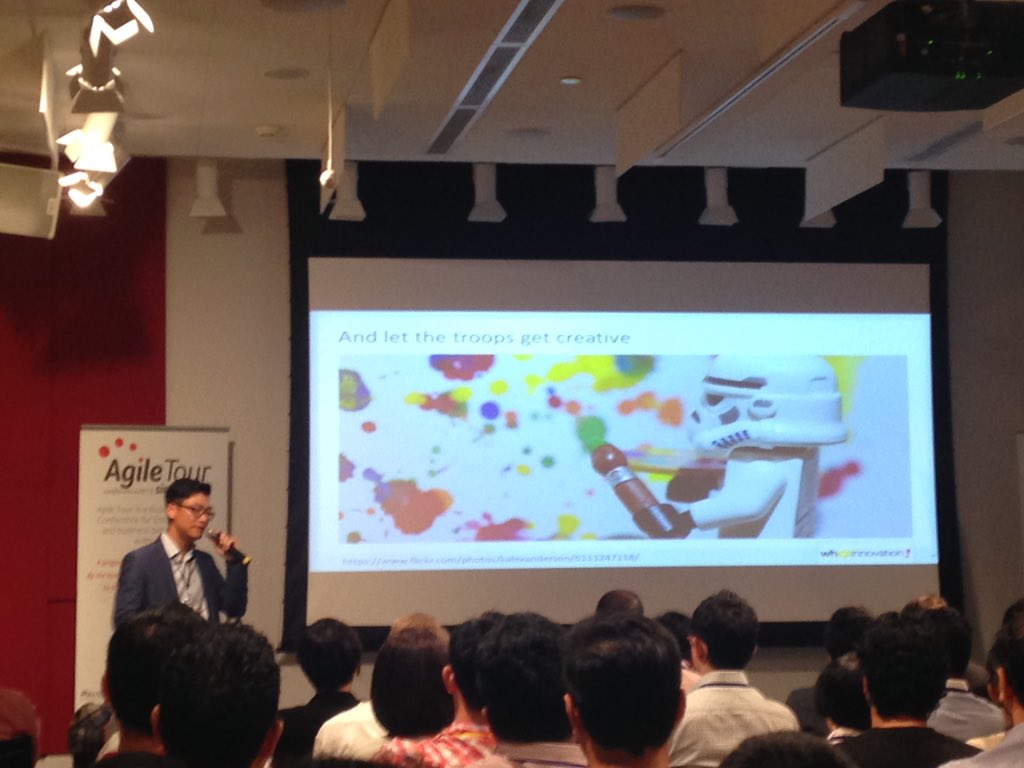 maxooye's tweet photo. @vutunglam and his lego agile show for Agile tour singapore 2015. Great buddy! #agiletoursg #agile #innovation https://t.co/hBeK6XIPx6