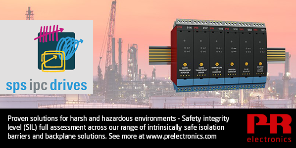 PRelectronics's tweet photo. PR electronics - #SPS15 - Hall 10, 520 - presenting intrinsically safe isolation barriers.  https://t.co/HNskuO8s4B https://t.co/XKYgbpdbq7