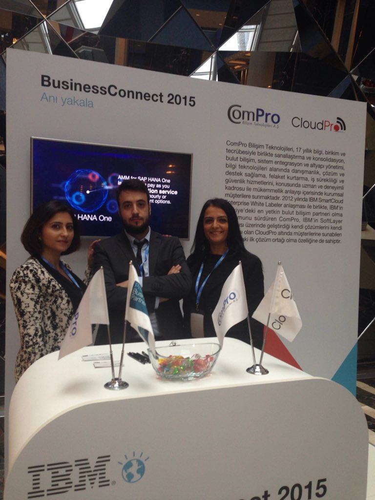 CloudProtr's tweet photo. IBM Business Connect 2015'te standımıza bekliyoruz. @ComProBilisim @IBMTurk #IBMBCTR https://t.co/yv1O6aWYin