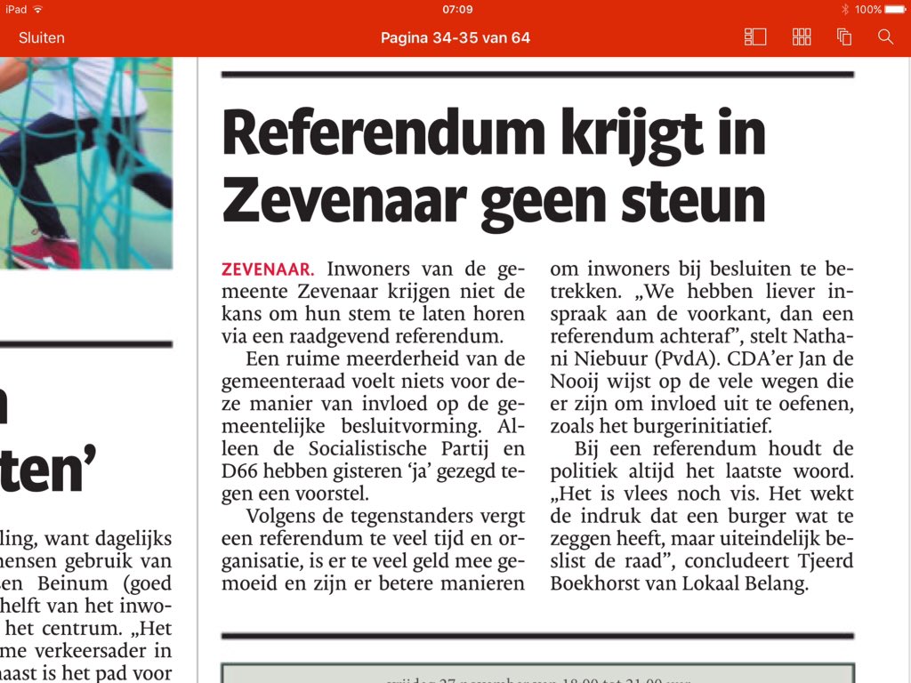 Helaas is het ons niet gelukt... "Een laatste redmiddel voor de inwoners om de gemeenteraad tot de orde te roepen".