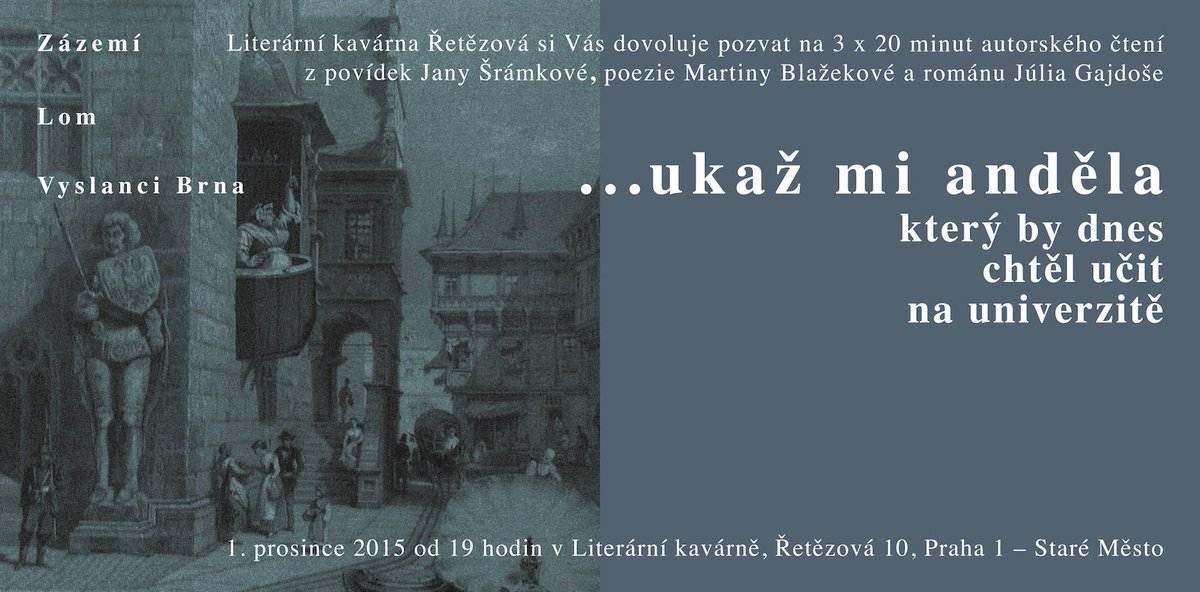 odrybnika's tweet photo. 3 x 20 minut čtení. ukaž mi anděla, který by dnes chtěl učit na univerzitě. bude to myslím dost pěkné https://t.co/6I9kKAZcub