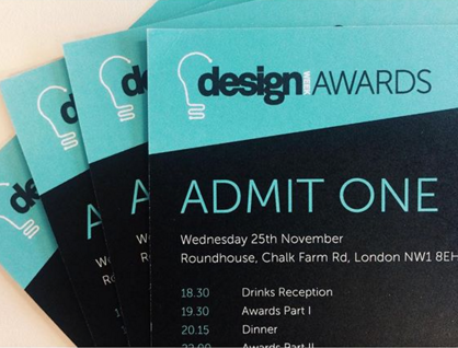 GFSmithpapers's tweet photo. We had a wonderful time at the #DesignWeekAwards @RoundhouseLDN last night! Thank you #BossPrint for hosting us! https://t.co/dQ5QjH6hd0